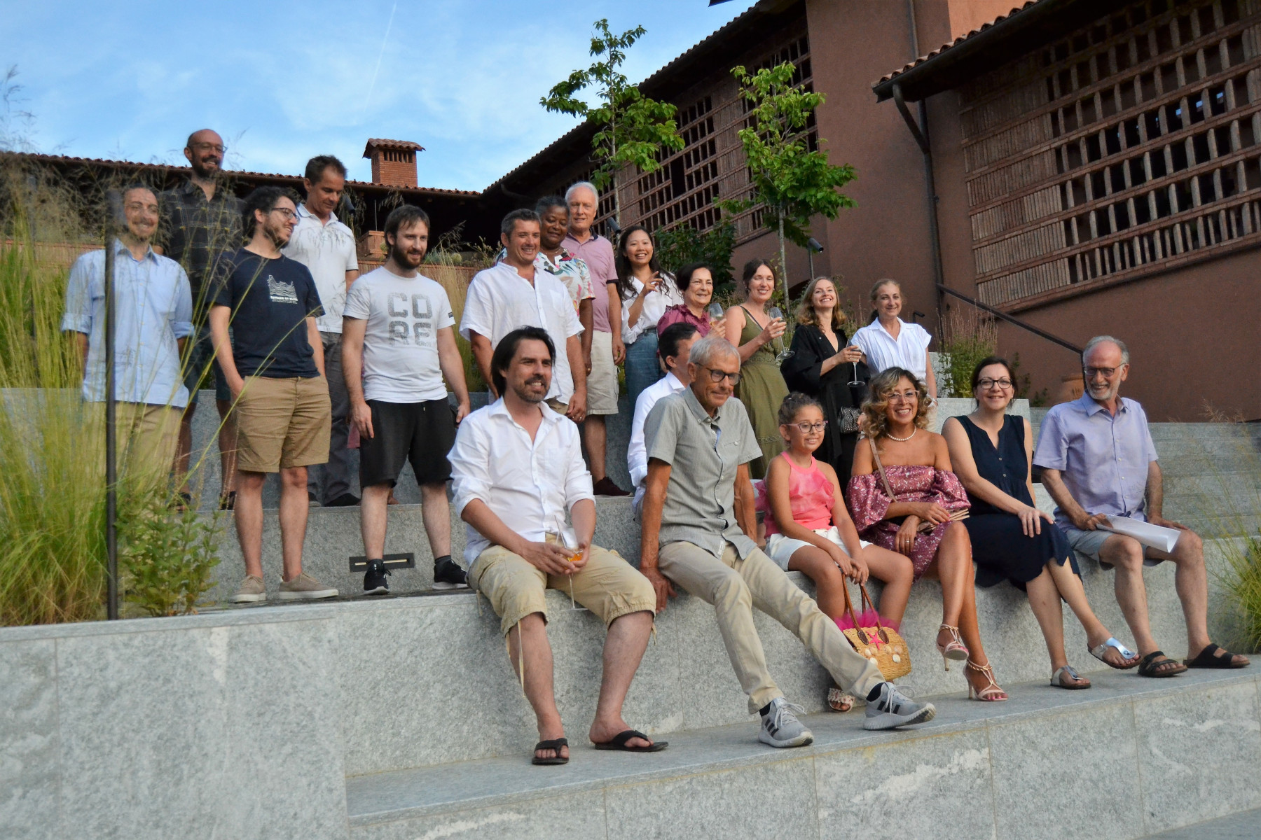 Participants à la retraite CCRS 2022 à Monchiero / Piémont